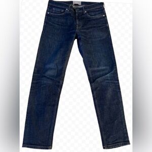 Everlane Men Blue Slim Denim Jeans Classic 5 Pocket Riveted Style Size 30 x 30